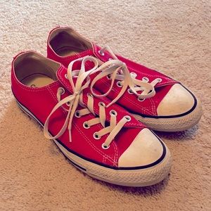Red Converse Sneakers